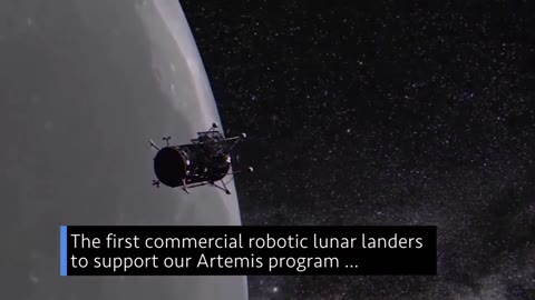 The First Commercial Moon Landing Service Providers on This Week @NASA – May 31, 2019