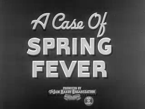 Case of Spring Fever, A